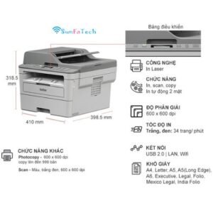 May In Laser Brother DCP-B7535DW gia tot