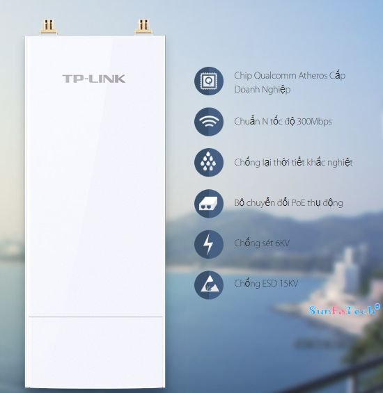 Bo thu phat khong day TP-LINK WBS510