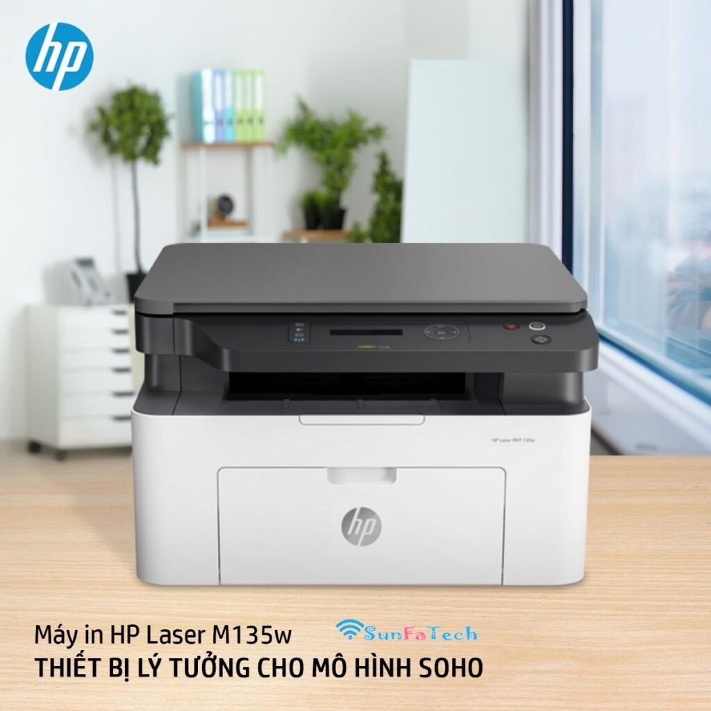 May in da chuc nang HP Laser MFP 135w