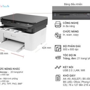 May in da chuc nang HP LaserJet MFP 135w gia tot